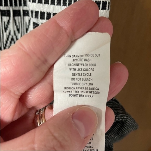 size small black and white Rewind mini dress - Picture 4 of 7